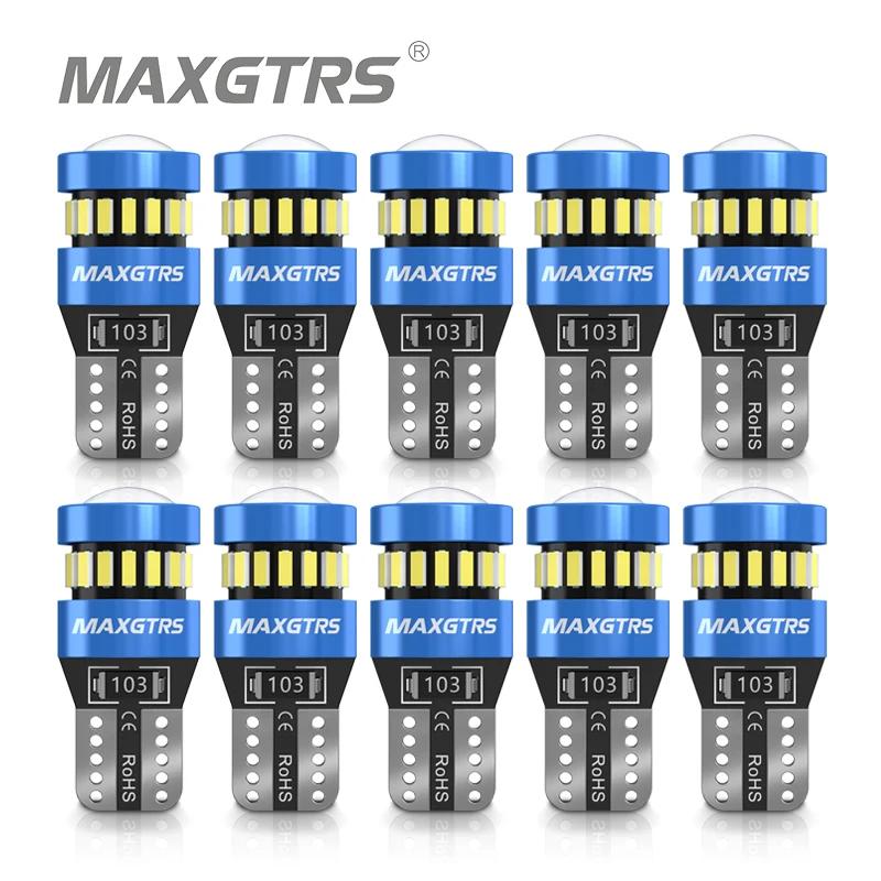 10 pièces W5W T10 LED lumières Canbus sans erreur voiture lumières pour Peugeot 4008 307 206 308 407
