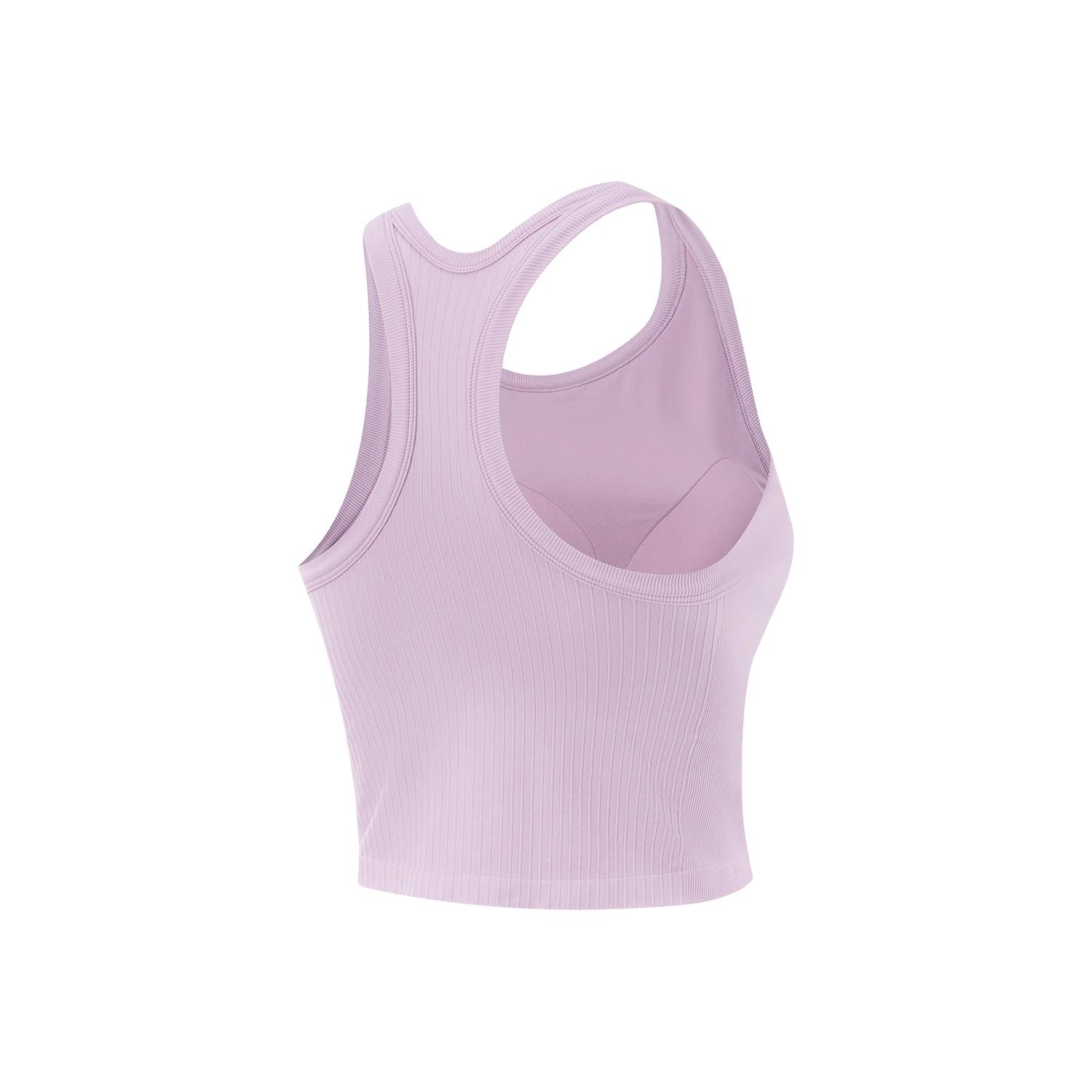 Li-ning – gilet d'entraînement sans manches à col rond pour femmes, 89.5% Nylon 10.5% élasthanne, do