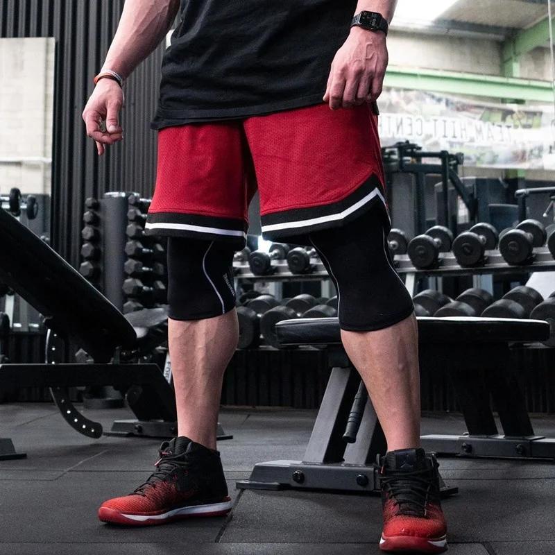 Short sport homme maille respirant été - Pantalon court loose pour fitness et running loisir