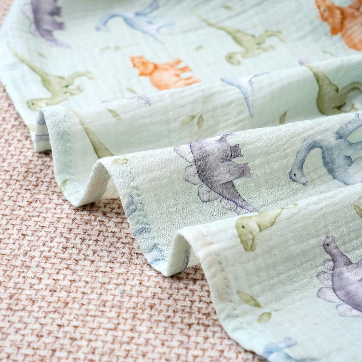 Kangobaby # Ma vie douce # Couverture en mousseline 100% coton pour bébé, serviette de bain pour b