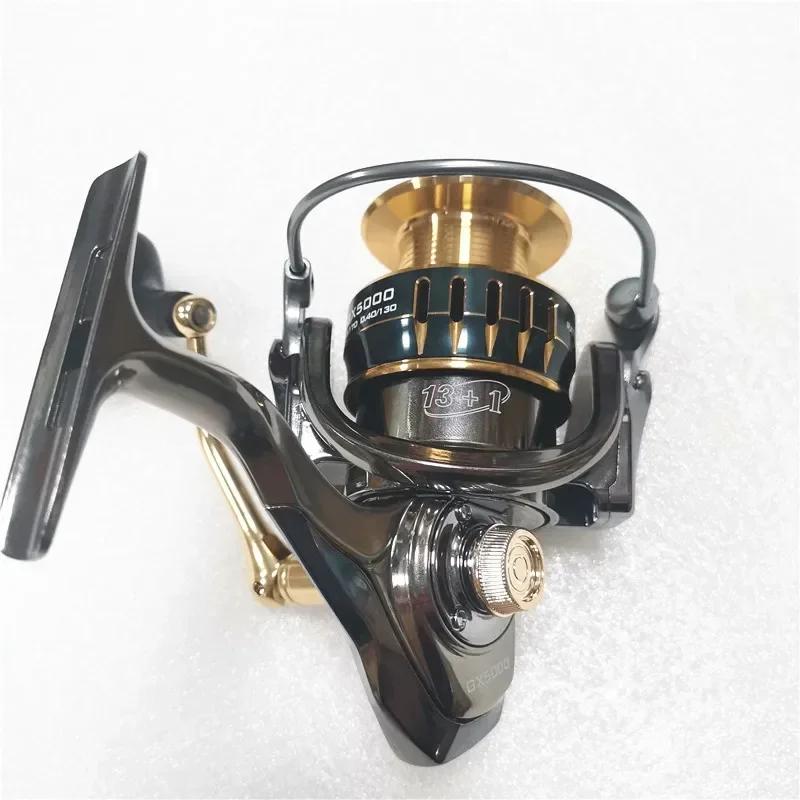 OKUMA moulinet de pêche tout en métal 22KG13 + 1 roue de ligne de pêche à grande vitesse adapté à to