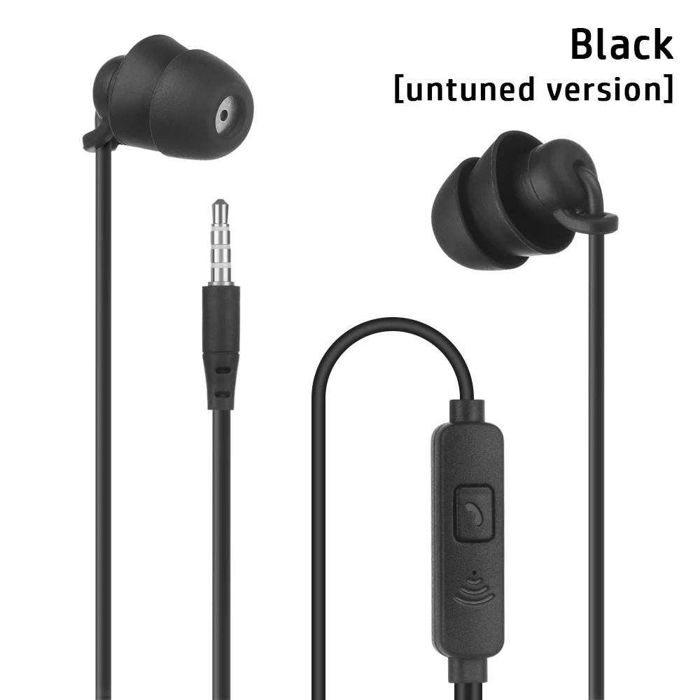 Écouteurs de sommeil intra-auriculaires avec suppression du bruit, écouteurs filaires HiFi pour télé