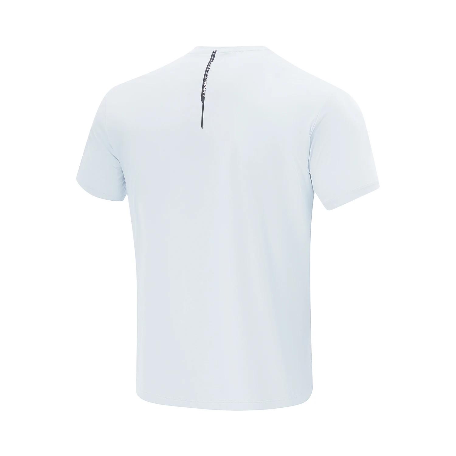T-shirt de sport Li-Ning homme AT DRY FREEZE coupe régulière - Haut fitness manches courtes respirant