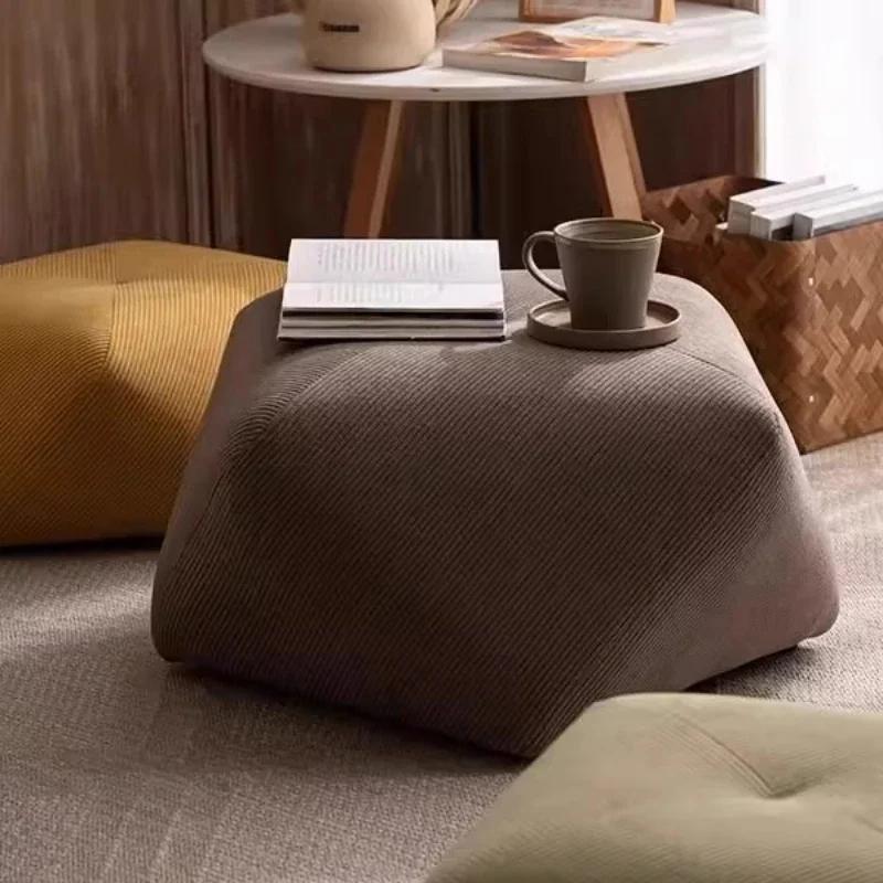 Pouf moderne simplicité faible changement chaussure jetée tabouret repose-pieds maison salon meubles