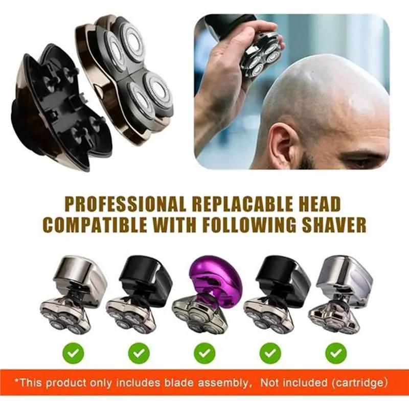 Paquet de 2 têtes de rechange pour rasoir Pro 4, pour Skulls Pitbulls Gold PRO, Silver PRO, Platinum