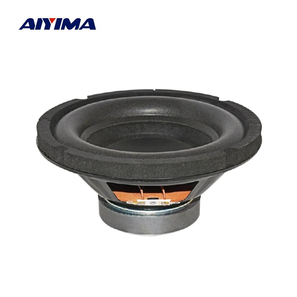 AIYIMA 8 pouces caisson de basses haut-parleur Audio 4 Ohm 80W Home cinéma caisson de basses haut-pa