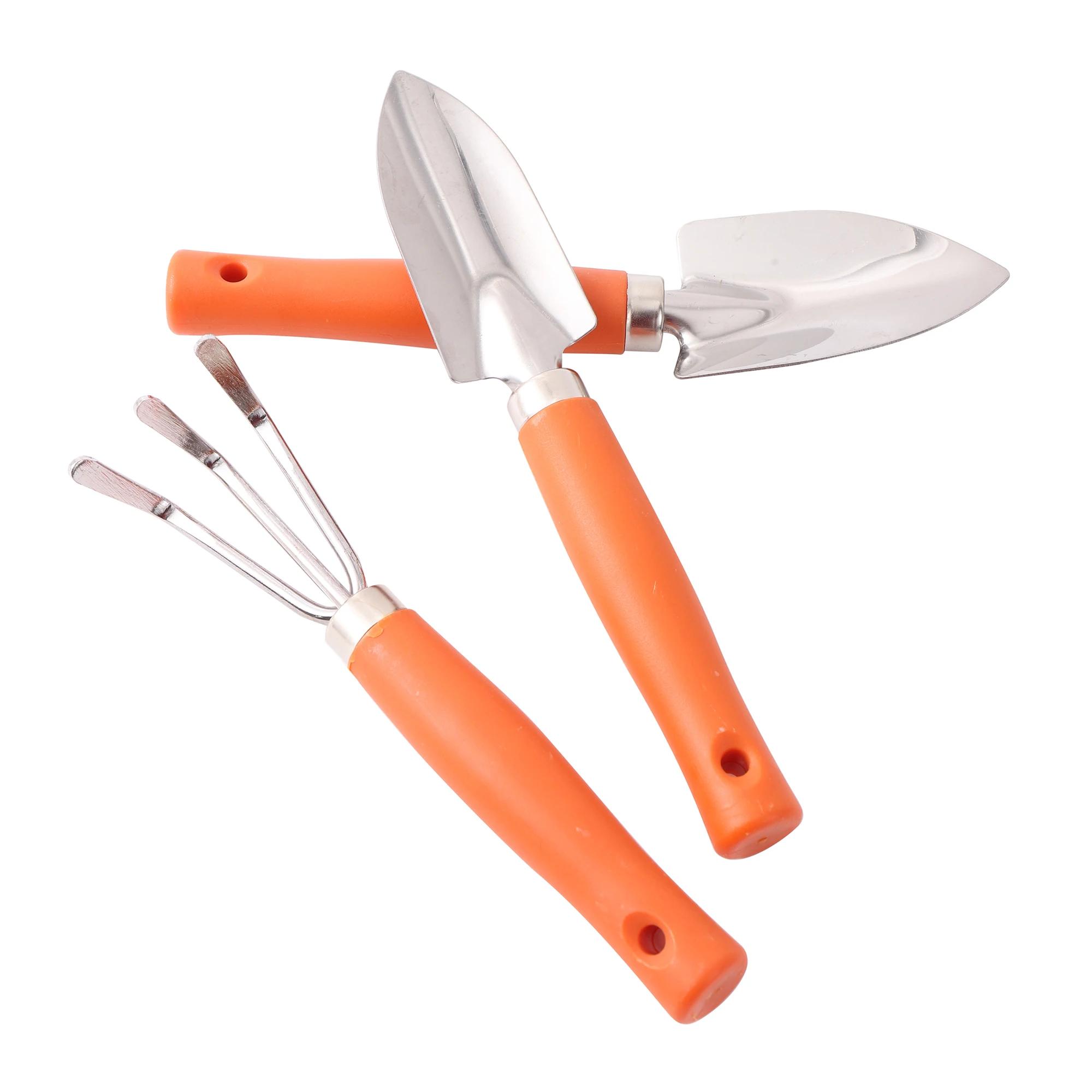 3 pièces/ensemble Mini ensemble d'outils de jardin pour plantes de jardin Pot de fleur pelle râteau