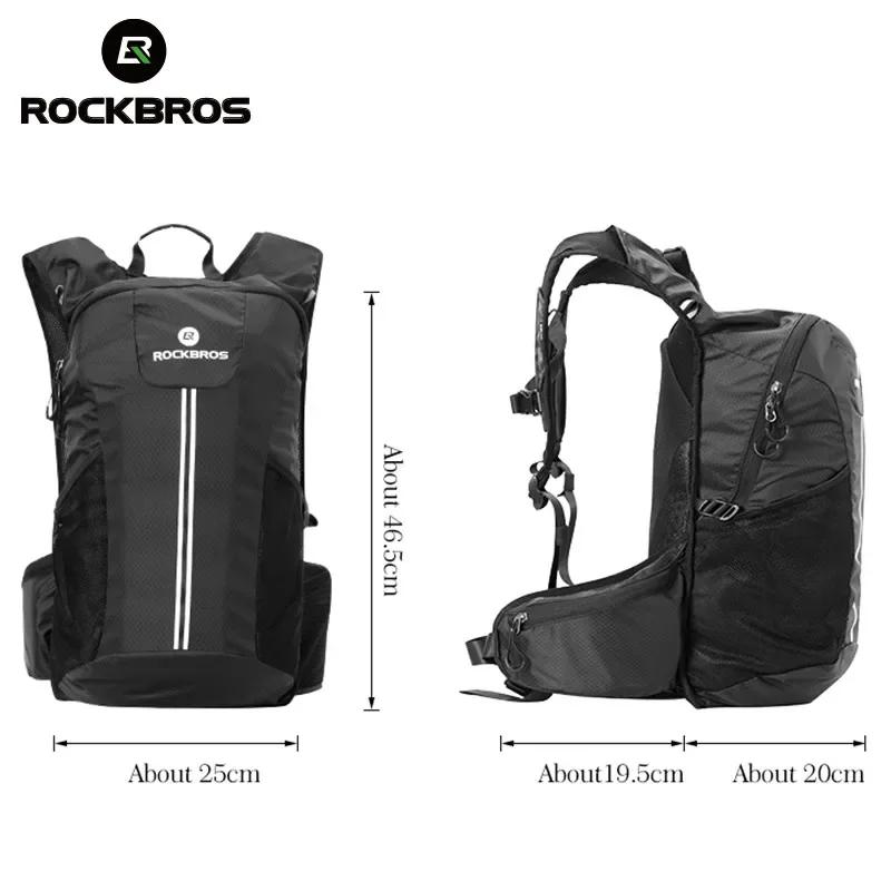 ROCKBROS sacs de randonnée sac à dos de cyclisme vélo sacs de Sport imperméables Camping voyage en p