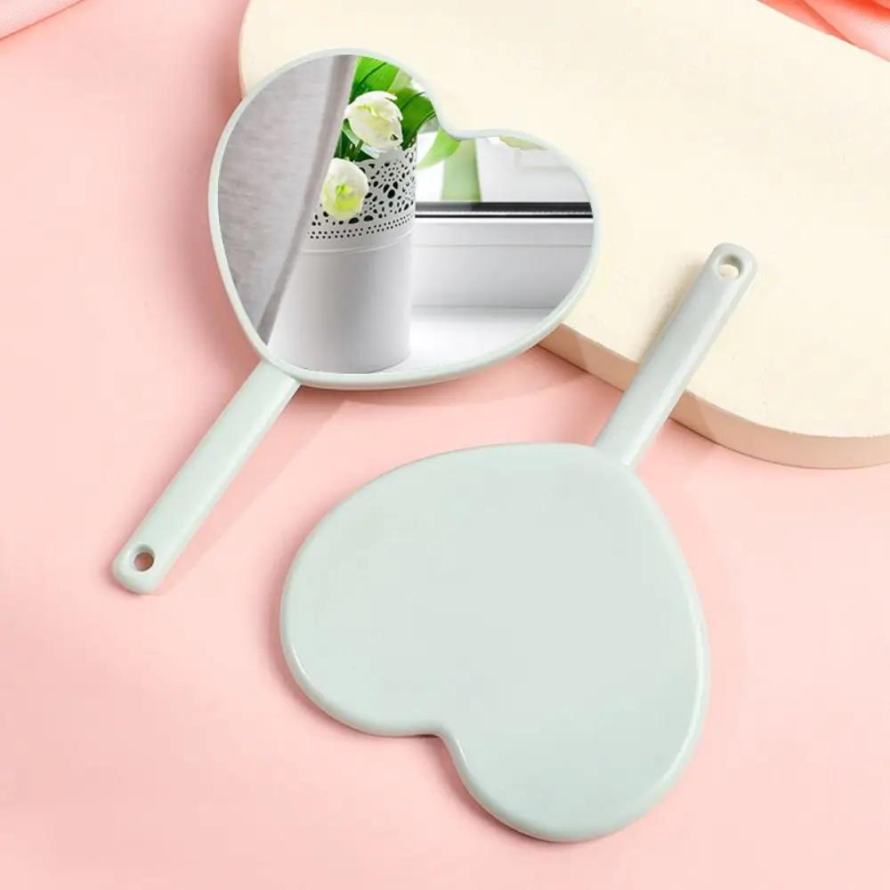 Miroir de maquillage de style Sweet Girl, mode, amour, déterminer, adapté au transport, mignon