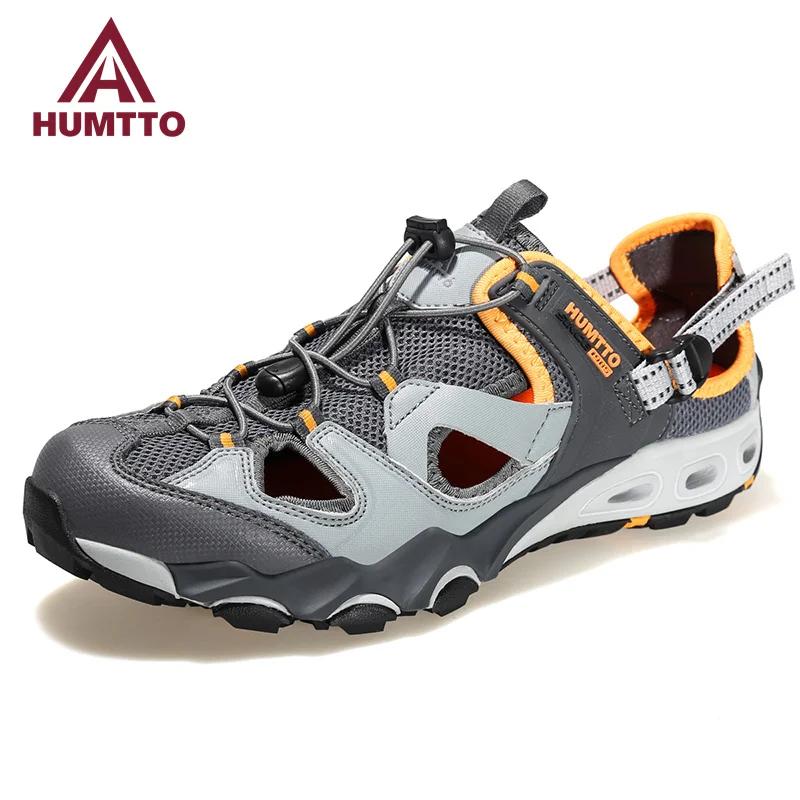 HUMTTO – chaussures de pataugeoire pour hommes, baskets de plage respirantes, de sport, de Trekking,