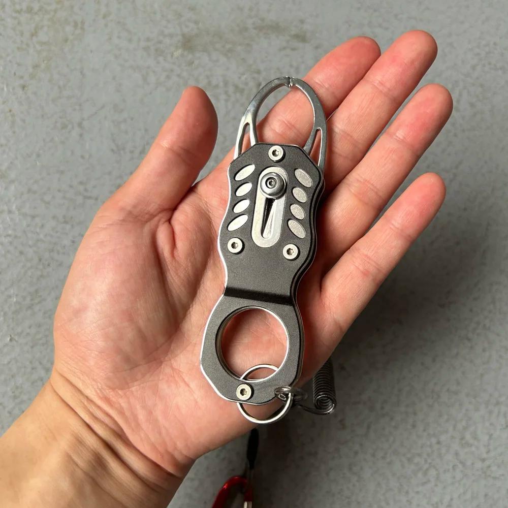 DNDYUJU antirouille 304 acier inoxydable poignée de poisson serrure Portable matériel de pêche pince