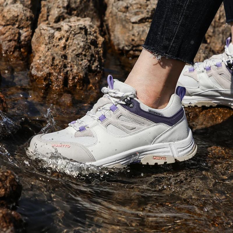 HUMTTO – chaussures imperméables pour femmes, baskets de randonnée d'extérieur, de luxe, respirantes