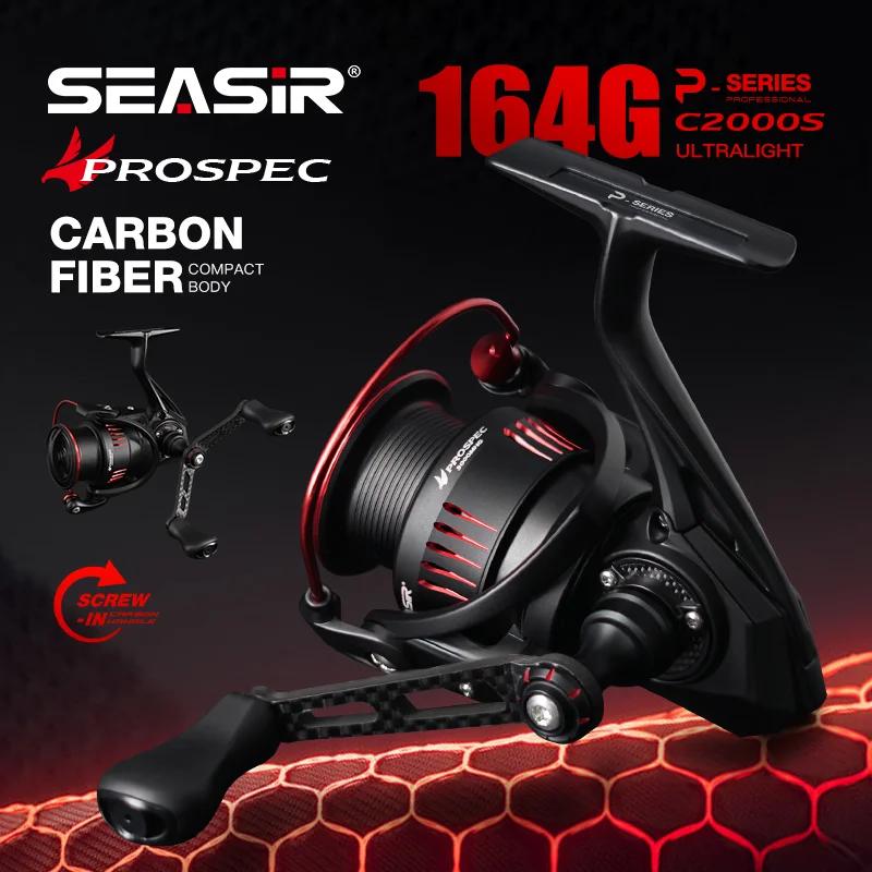 Seasir P-Series Prospec moulinet de pêche en Fiber de carbone 9Kg Max glisser 8 + 1BB 5.2:1/6.2:1 mo