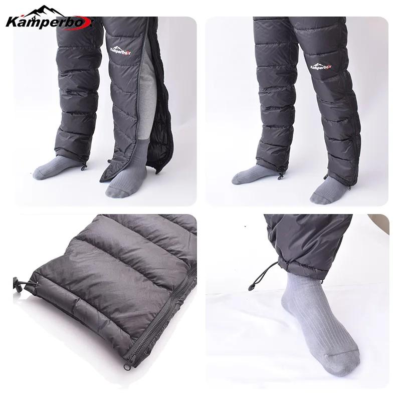 Kamperbox randonnée hommes pantalons hiver vers le bas pantalon hommes hiver vers le bas pantalon ra