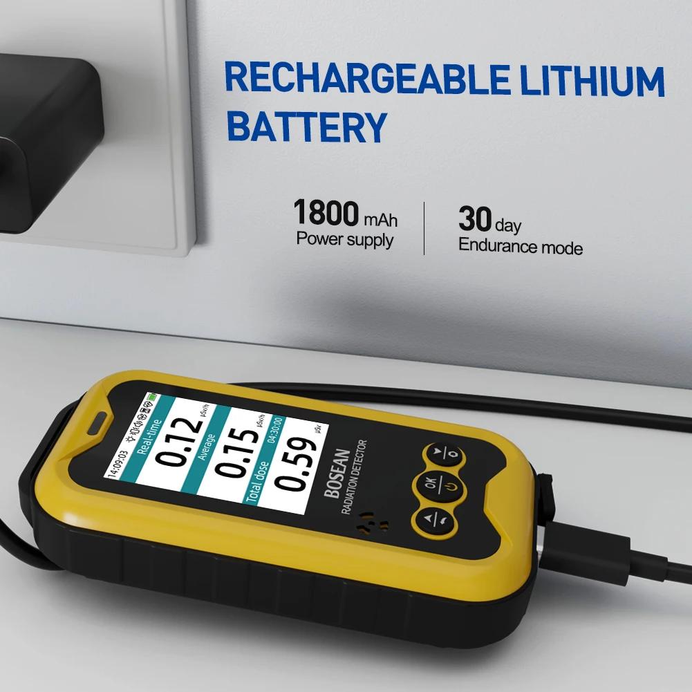 Compteur Geiger FS5000, détecteur de rayonnement nucléaire, détecteur de radioactivité bêta Gamma po