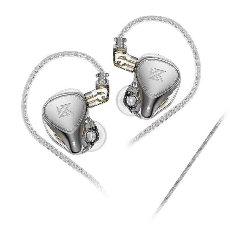 KZ ZEX Pro électrostatique + dynamique + écouteurs intra-auriculaires équilibrés suppression du brui