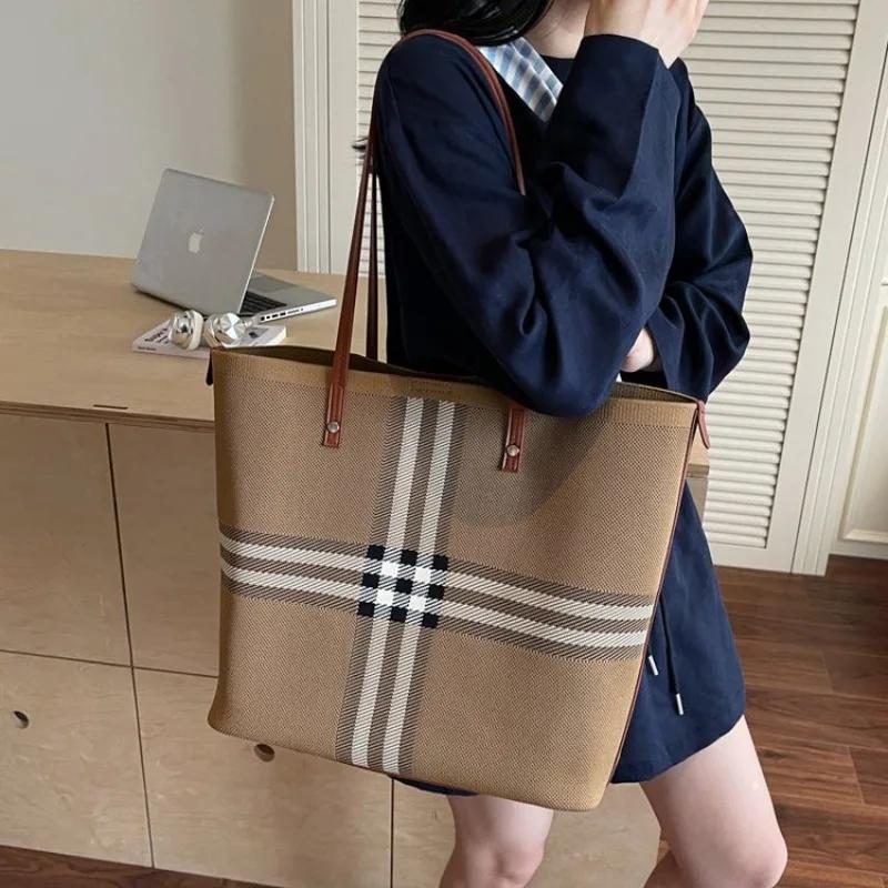 Sac à langer élégant en cuir, design classique, mode parisienne, grande capacité, pour femme, best-s