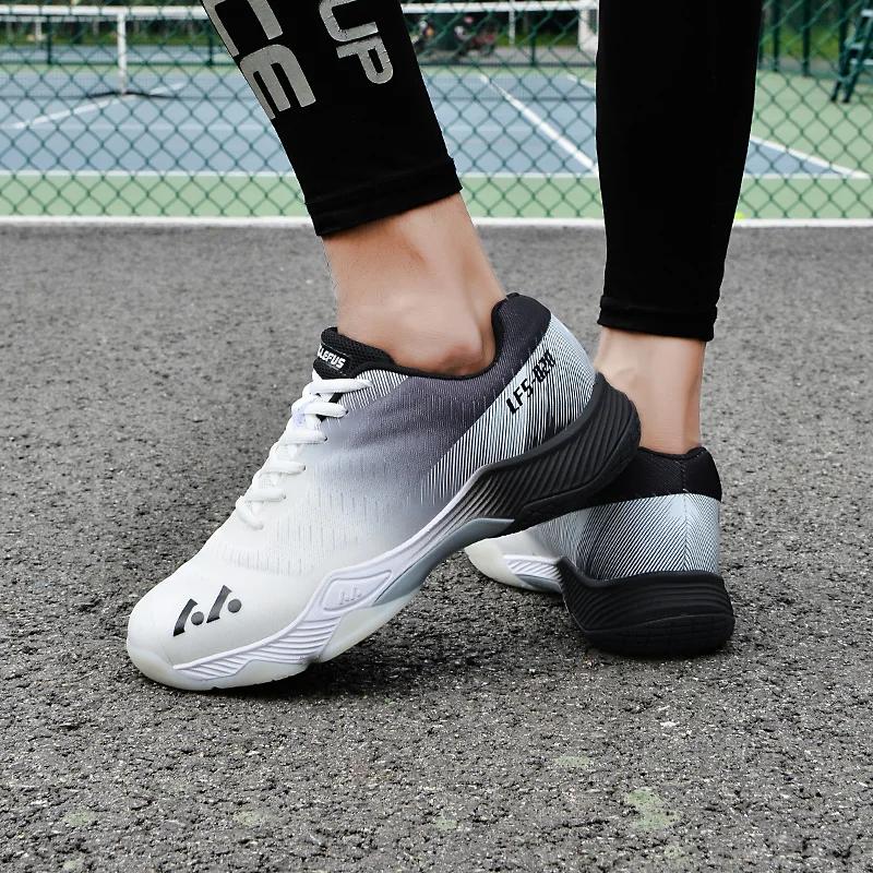 Chaussures badminton hommes professionnelles - Baskets extérieur compétition handball volley haute qualité