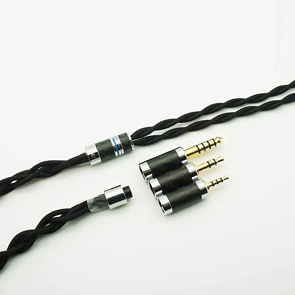 Penon Space-Câble de remplacement pour écouteurs, Plaqué argent, ODavid, HiFi, Audiophile, Câble de