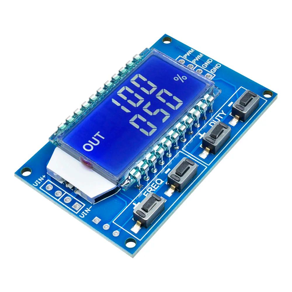 Générateur de Signal double Mode DC 3.3V-30V, 1 canal, 1Hz-150KHz, onde carrée, LCD, PWM, fréquence