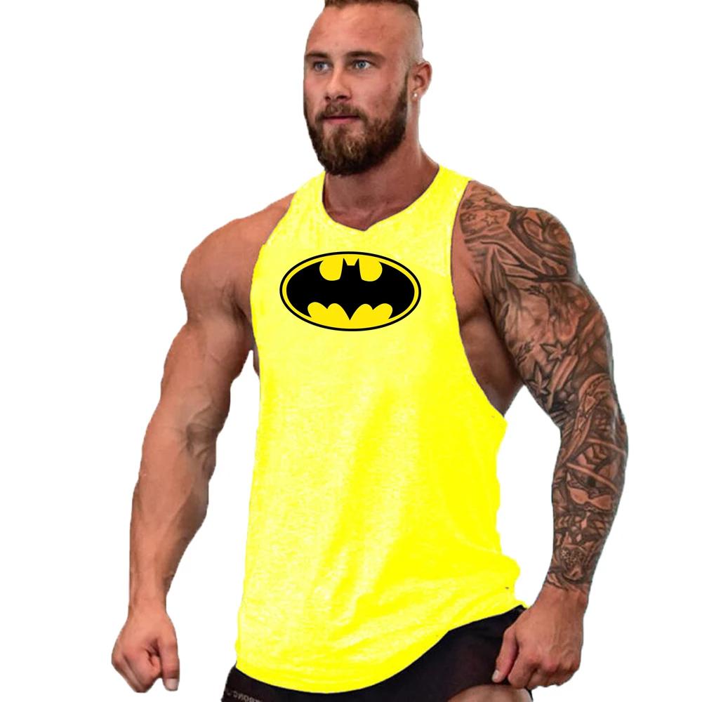 Gilet de musculation et de fitness pour hommes, chemise de protection sportive, gilet incliné sans m