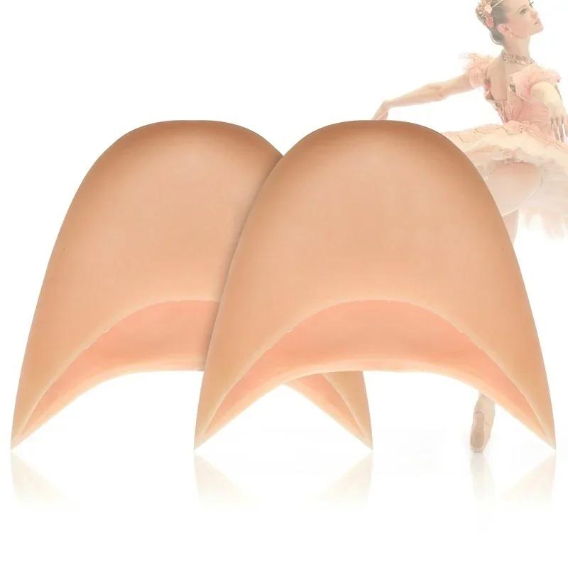 Coussinets de chaussures de danse professionnels pour femmes et filles, gel de silicone, pointe de b