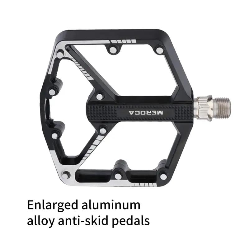 Pédales de vélo Scellé DU Roulement Antidérapant Pédale Montagne Vélo De Route En Alliage Plate-Form