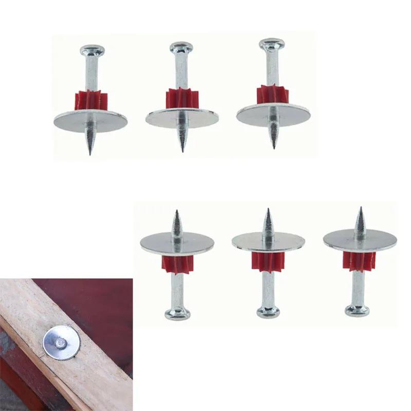 100 pièces clous en ciment clous en acier clous fixes pour pistolet à ongles clous spéciaux avec joi
