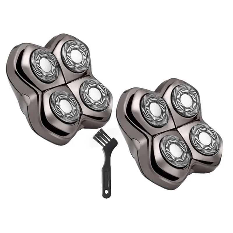 Paquet de 2 têtes de rechange pour rasoir Pro 4, pour Skulls Pitbulls Gold PRO, Silver PRO, Platinum