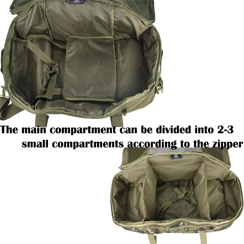 LQARMY 30L 45L 80L sac à dos militaire tactique sac de sport pour hommes Camping sport voyage entraî