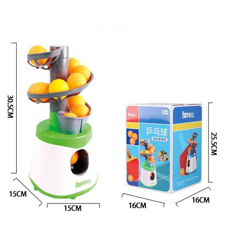 4 * AA batterie Mini Tennis de Table Robot Service Machine de lancement formateur adulte enfant Spor