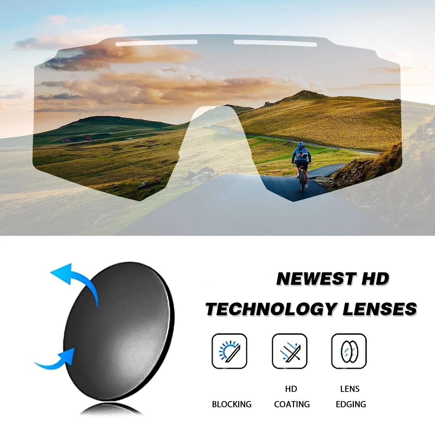 Lunettes de soleil polarisées pour hommes et femmes, lunettes de soleil de baseball et de softball p