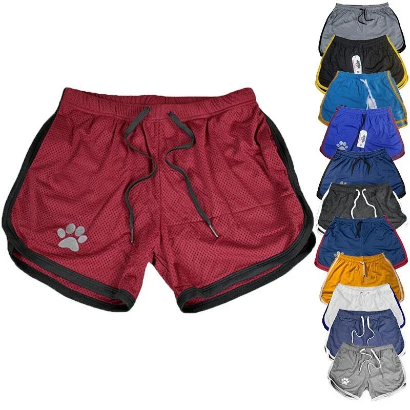 Short de sport décontracté pour hommes, short de course, de musculation, de Jogging, d'entraînement,