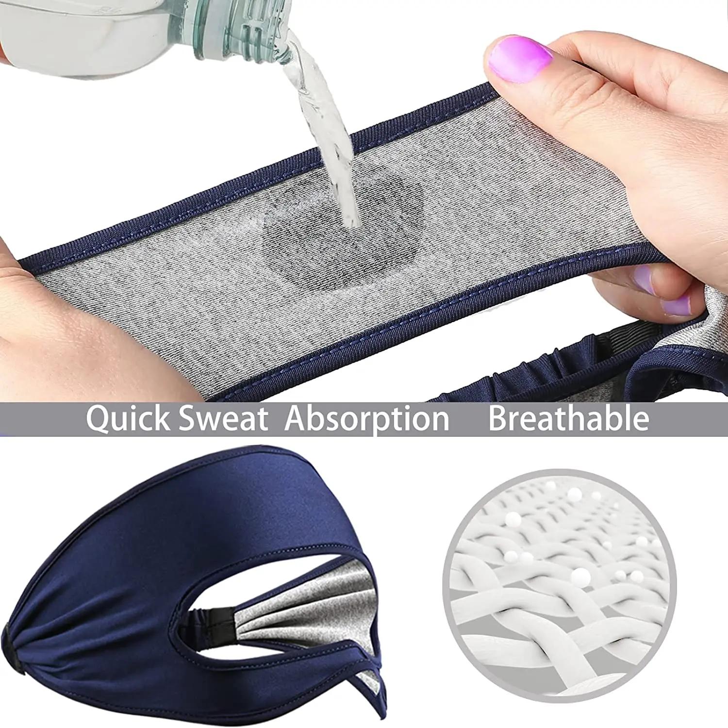 Pour Oculus Quest 2 accessoires VR masque couverture respirant bandeau de sueur casque de réalité vi