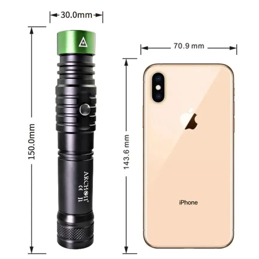24/2018 ON J1 Builder-Lampe de poche à faisceau vert, lampe de poche d'instructeur tactique, 3, 4 lu