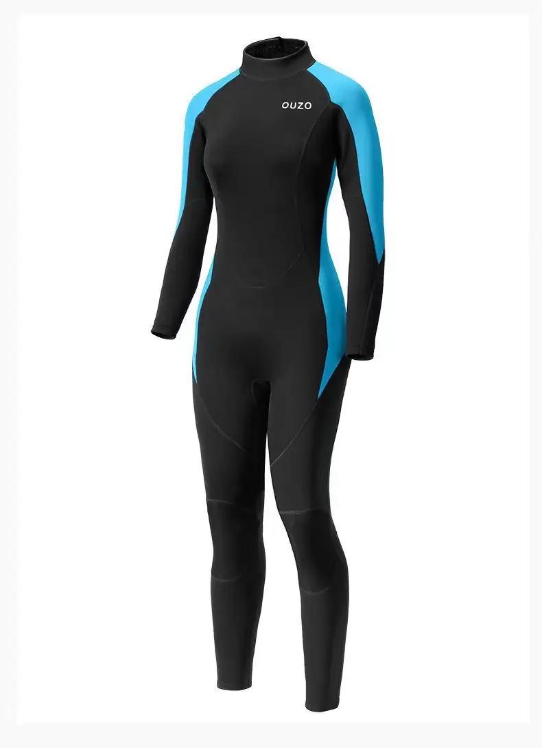Combinaison de plongée sous-marine en néoprène pour hommes, combinaison complète de pêche sous-marin