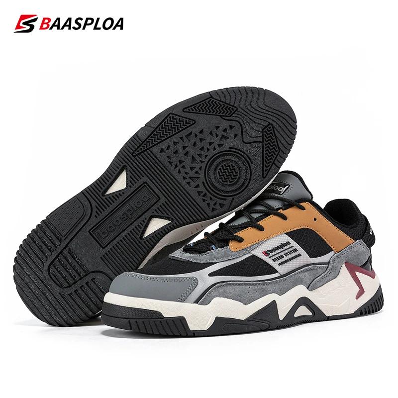 Baasploa-Chaussures décontractées pour hommes, baskets de marche imperméables, chaussures de tennis