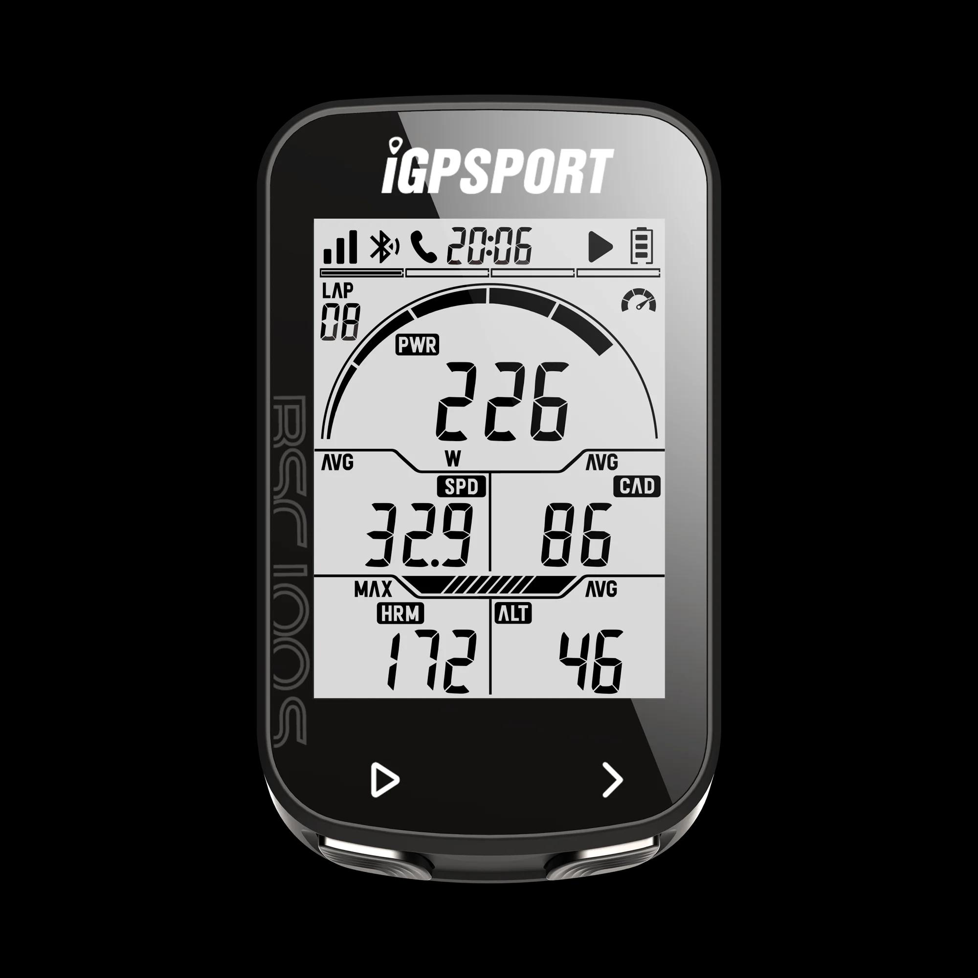 GPS Vélo Ordinateur IGPSPORT BSC100S Cycle Sans Fil Compteur De Vitesse Vélo Numérique Chronomètre V