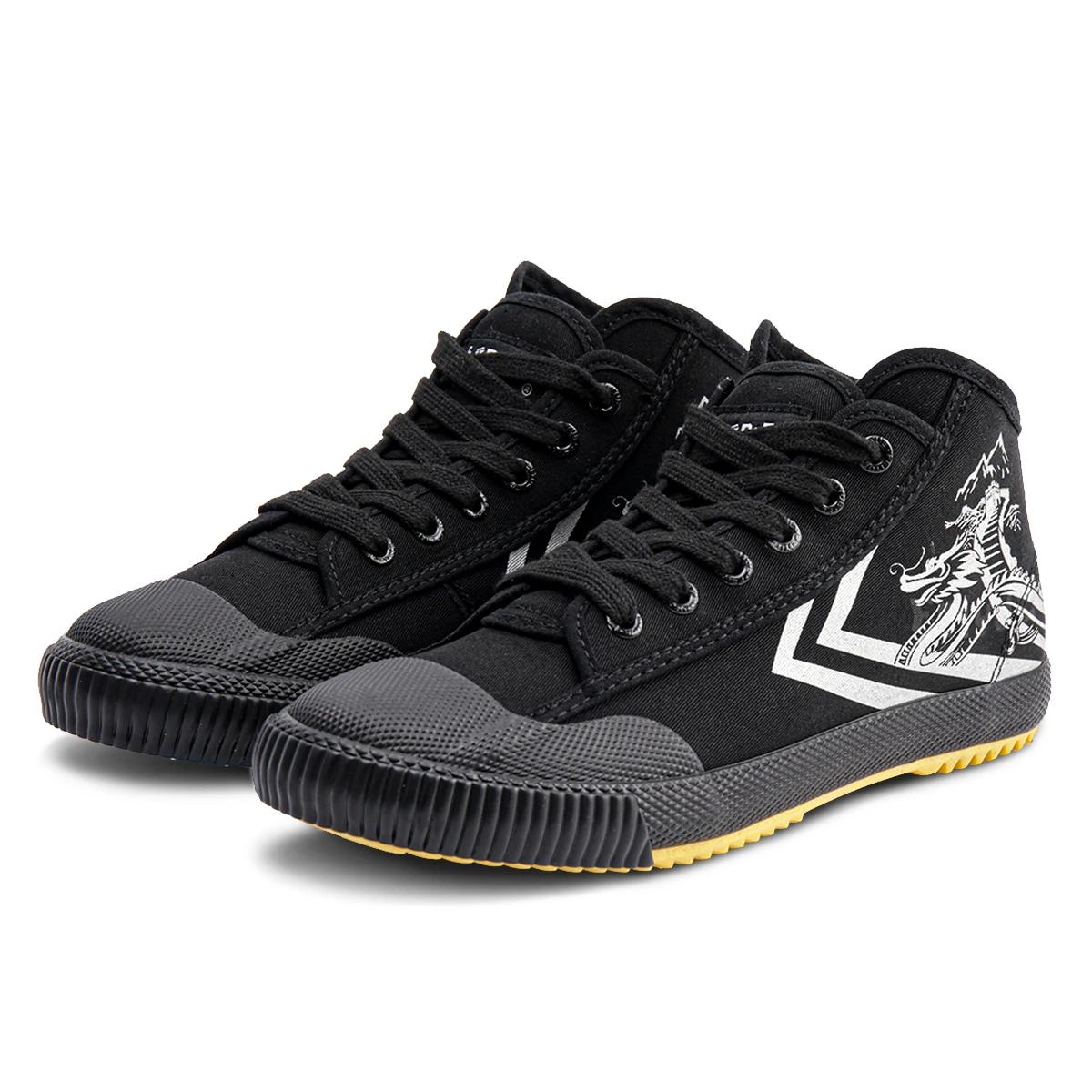 Dafu chaussures mi-haut Parkour nouvelles chaussures noires baskets de botte originales chaussures D