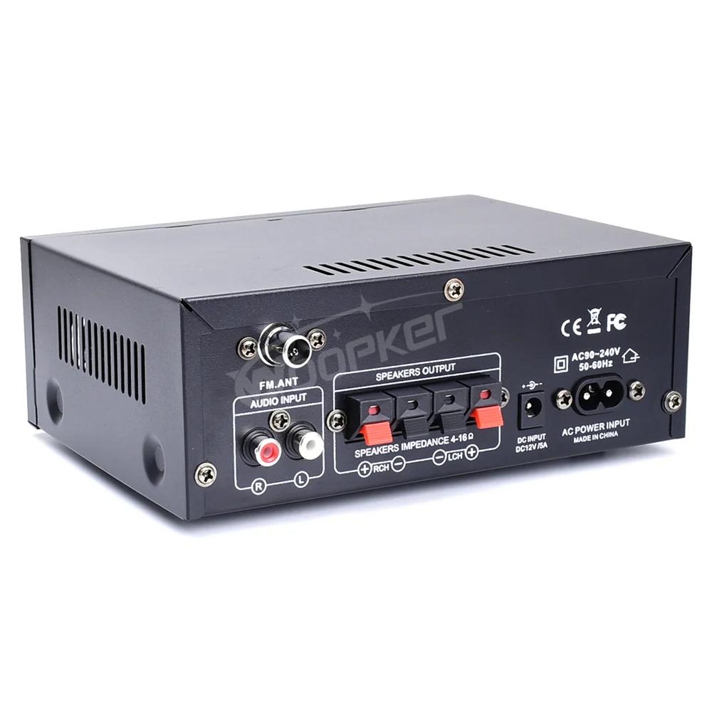 Woopker AK45 amplificateur numérique HiFi puissance maximale 90Wx2 canaux 2.0 Bluetooth Surround son
