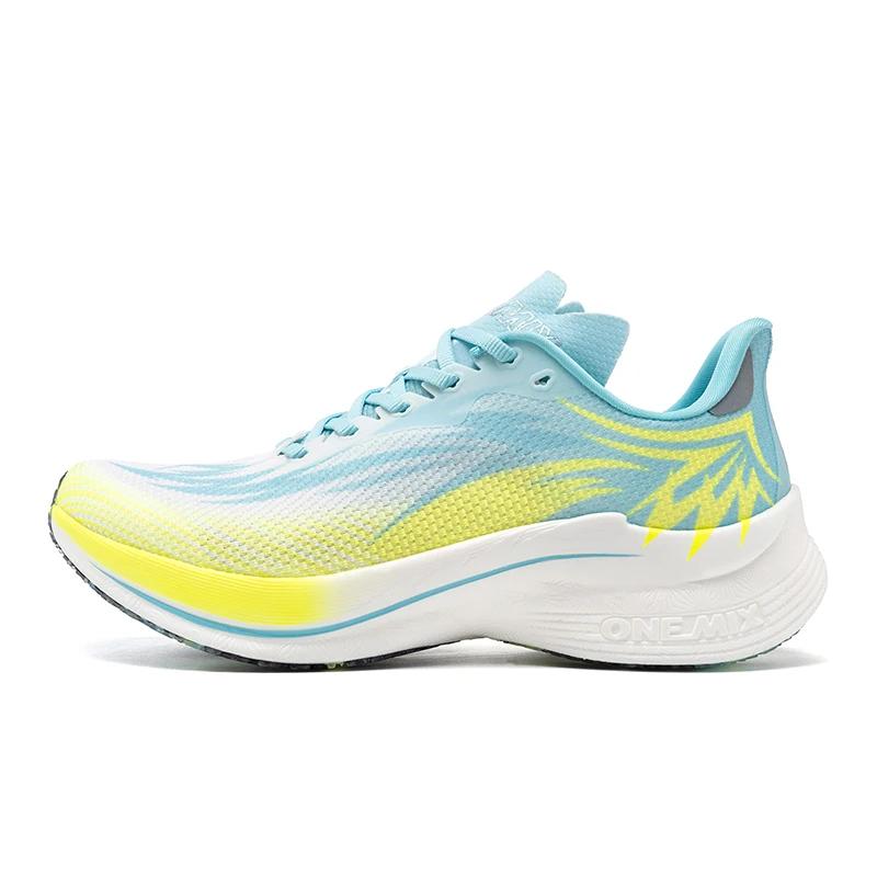ONEMIX 2026 Nouvelle Arrivée Chaussures de Course et d'Entraînement pour Hommes, Semelle Pleine, Pla