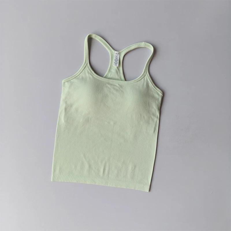 Gilet de sport Anti-choc, sous-vêtements de course à séchage rapide avec coussinet de poitrine, Fitn