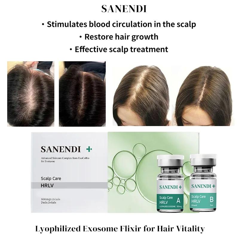 Sérum cultivé exo-cheveux, régénération capillaire, soin du cuir chevelu de qualité supérieu