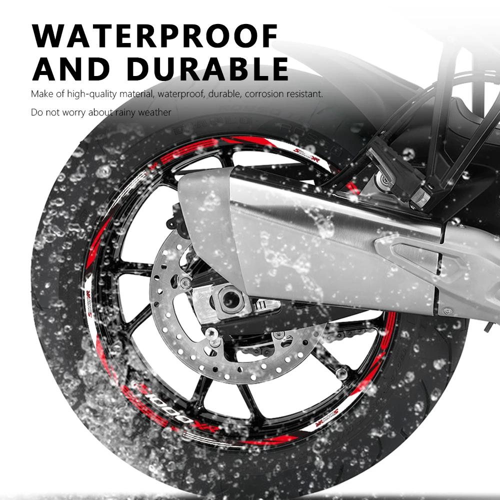 Autocollant de roue de moto bande de jante étanche pour BMW S1000XR 2023 S 1000 XR S1000 XR 2015-202