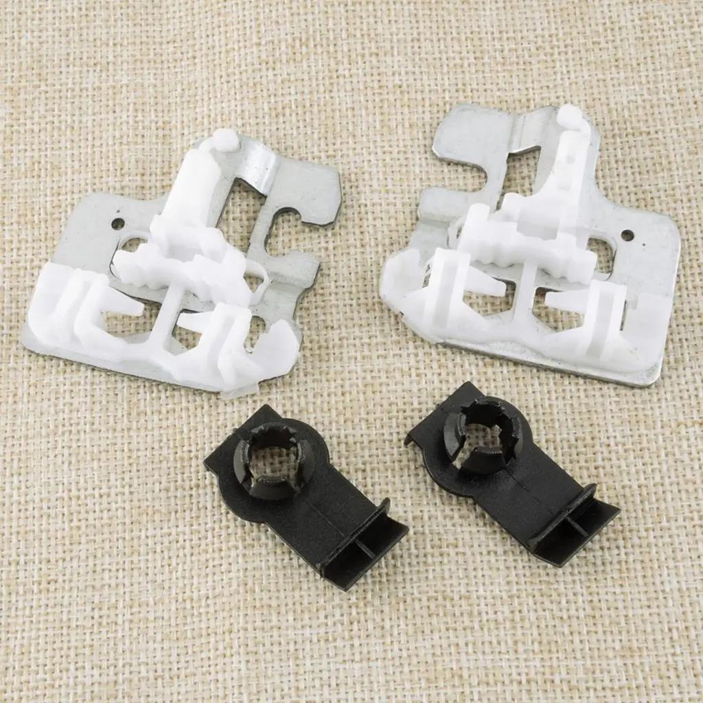 Clips de réparation de régulateurs de vitres avant gauche et droite, 4 pièces, 51357125059 adaptés à