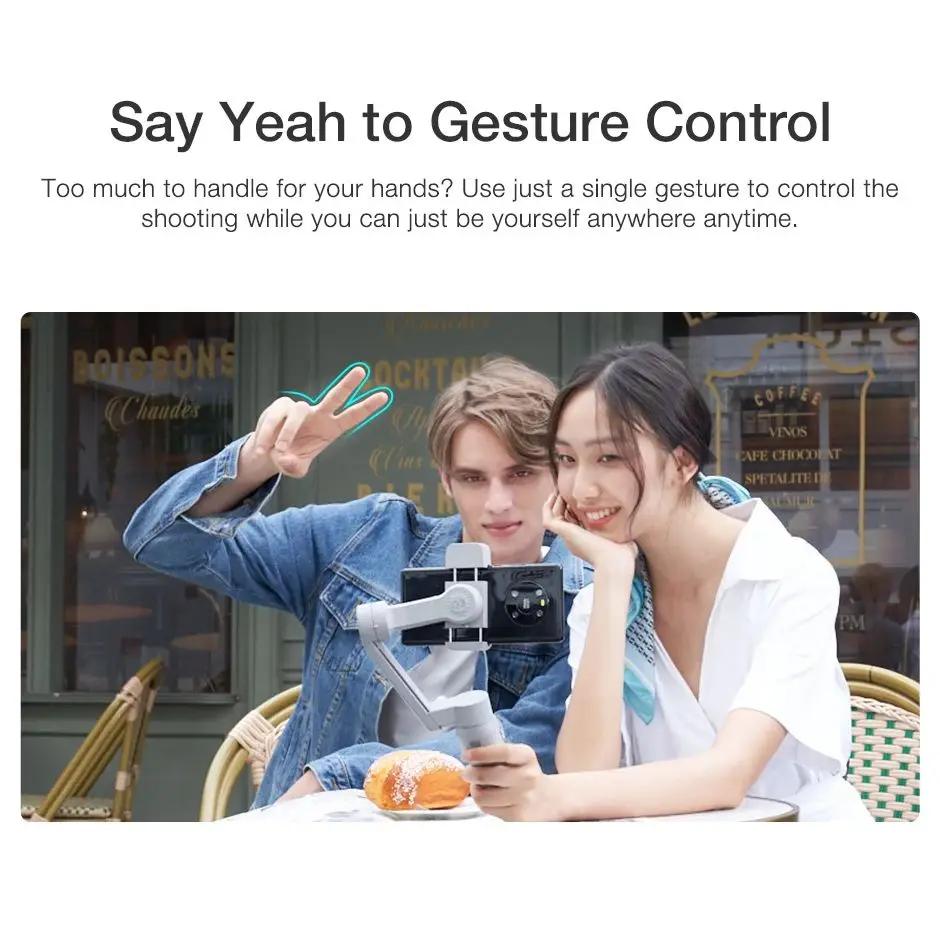 ZHIYUN-Stabilisateur de cardan officiel SMOOTH Q3 pour téléphone portable, 3 axes, iPhone 14 Pro Max