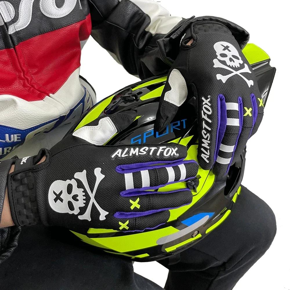 Almst Fox – gants de vélo tout terrain pour vtt MX, pour écran tactile, de cyclisme, Cool, pour Moto