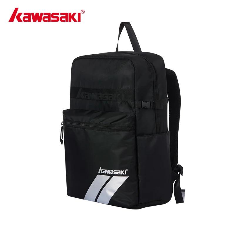 Kawasaki-Sac à dos de badminton en polyester avec compartiment à chaussures indépendant, sac à dos d