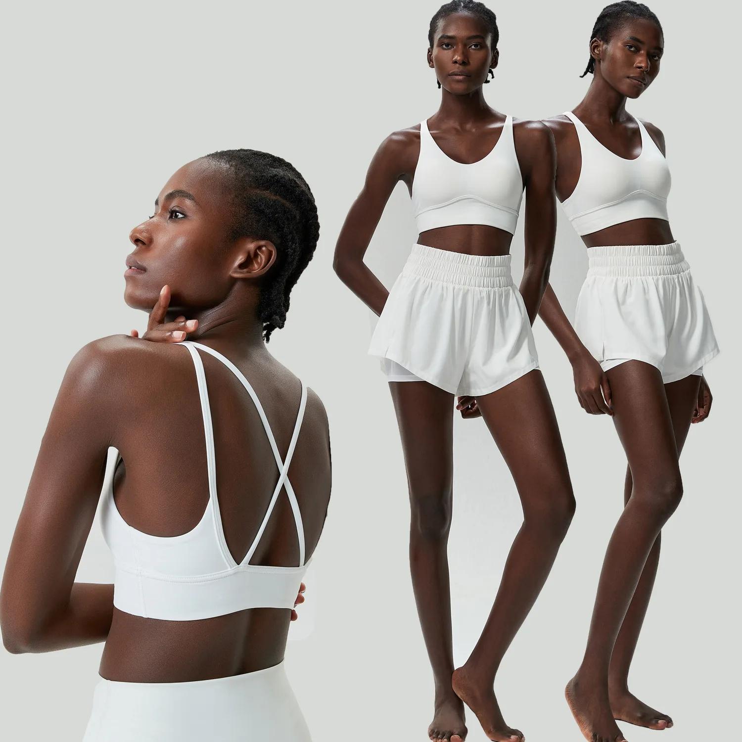 Costume de course en plein air pour femmes, vêtements de sport courts respirants à séchage rapide, e