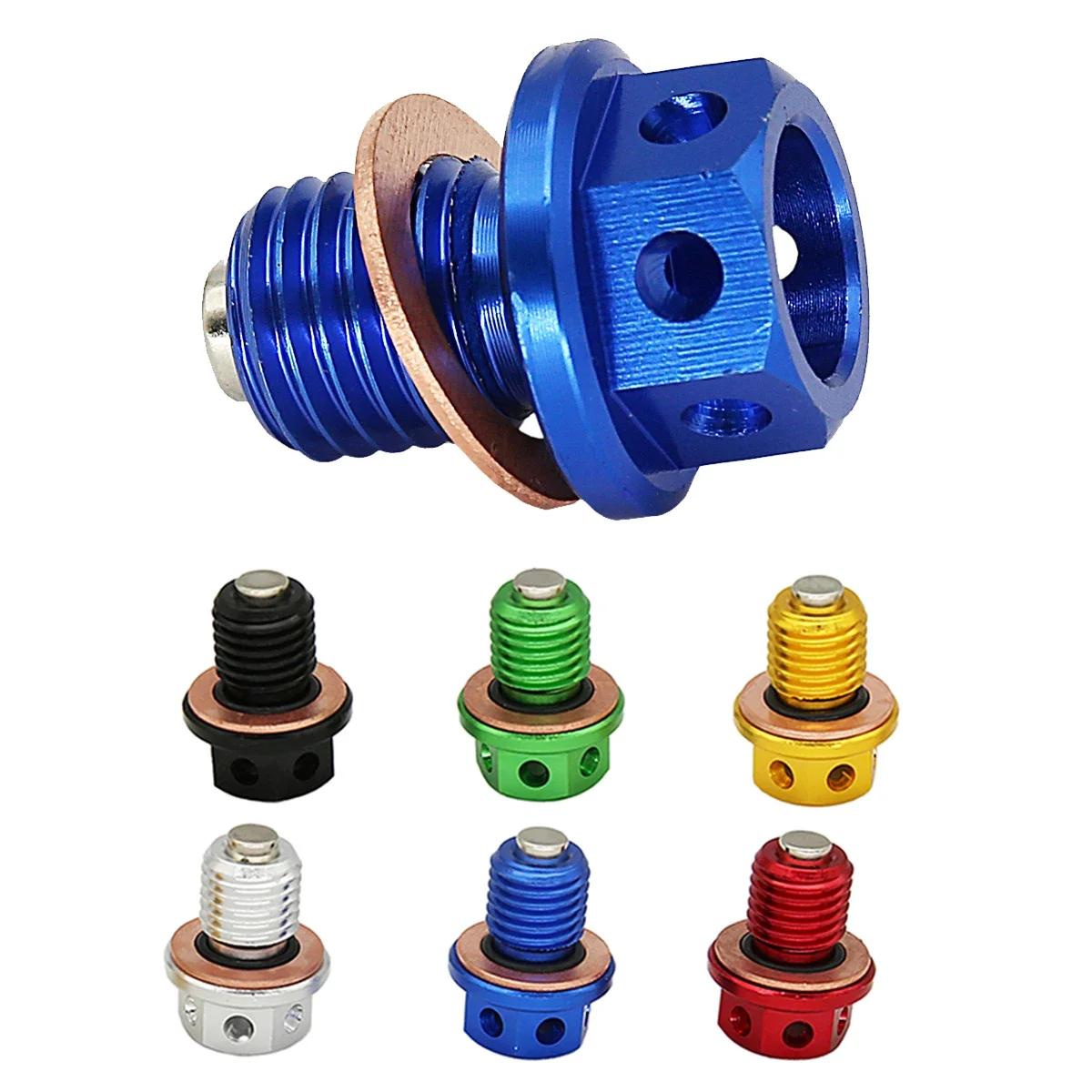 Vis de boulon de bouchon de vidange d'huile magnétique M12xP1.5, pour Yamaha YZF-R3 YZF-R25 MT-03 MT